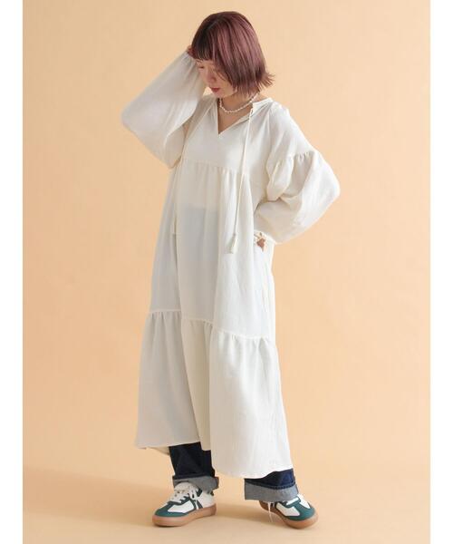 ehka sopo（エヘカソポ）の「折り返しタンスニーカー（スニーカー・レディース・ブラック/オフホワイト/ベージュ・M/L）」の9枚目の写真