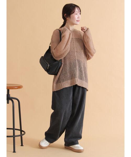 ehka sopo（エヘカソポ）の「折り返しタンスニーカー（スニーカー・レディース・ブラック/オフホワイト/ベージュ・M/L）」の16枚目の写真