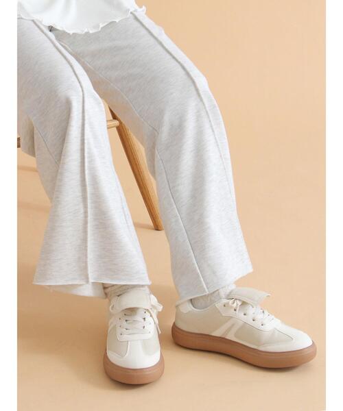 ehka sopo（エヘカソポ）の「折り返しタンスニーカー（スニーカー・レディース・ブラック/オフホワイト/ベージュ・M/L）」の17枚目の写真