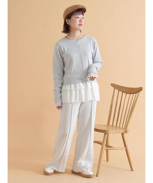 ehka sopo（エヘカソポ）の「折り返しタンスニーカー（スニーカー・レディース・ブラック/オフホワイト/ベージュ・M/L）」の18枚目の写真