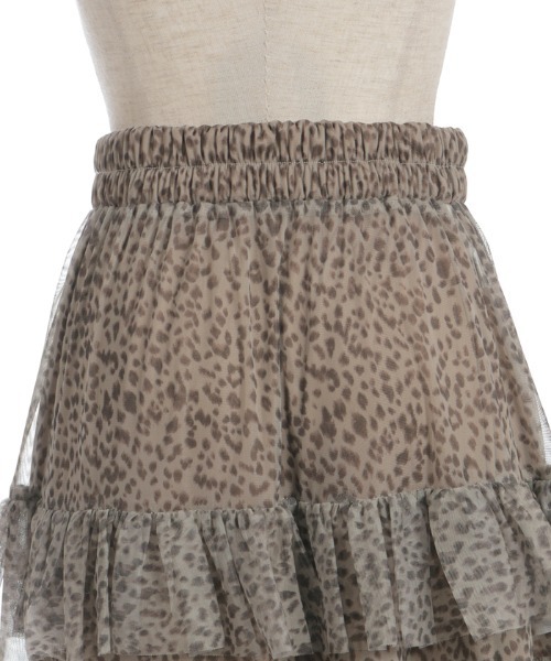 axes femme（アクシーズファム）の「ペチ付フリルチュールスカート（スカート・レディース・チャコール/ブラック/ブラウン・FREE）」の15枚目の写真