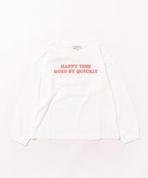 Right-on | VIVIAN BLUE(ヴィヴィアンブルー)【キッズ】ロゴデザイン長袖Tシャツ(Tシャツ/カットソー)