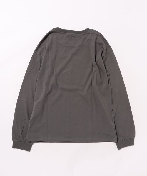 Right-on(ライトオン)の「VIVIAN BLUE(ヴィヴィアンブルー)【キッズ】ロゴデザイン長袖Tシャツ(Tシャツ/カットソー・キッズ・ダークグレー/ブラック/グリーン/ホワイト/オフホワイト・110/120/160/130/140/150)」の13枚目の写真
