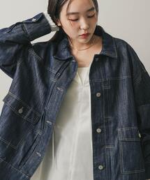 SENSE OF PLACE by URBAN RESEARCH | ルーズデニムジャケット(デニムジャケット)