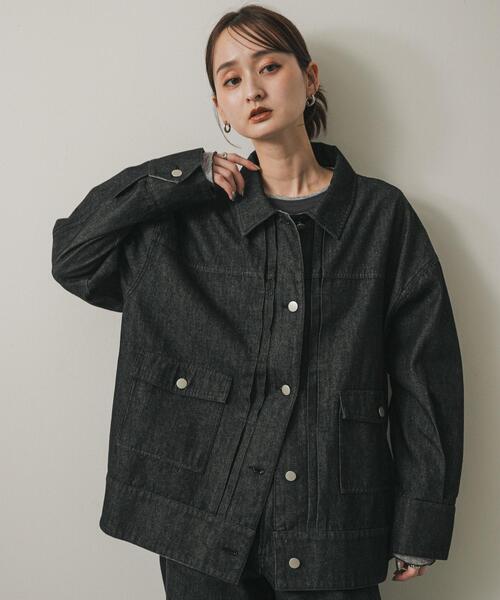セール】ルーズデニムジャケット（デニムジャケット）｜SENSE OF PLACE