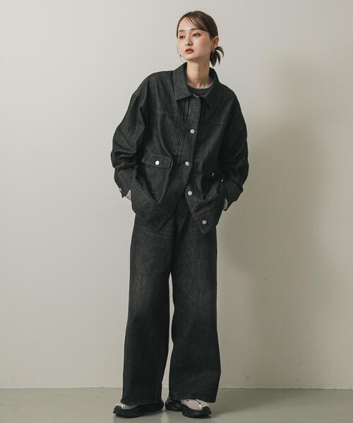 セール】ルーズデニムジャケット（デニムジャケット）｜SENSE OF PLACE