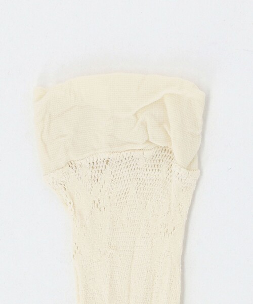 SWEDISH STOCKING(スウェディッシュストッキングス)の「<SWEDISH STOCKINGS>Rosa レース ハイソックス< Select by EMMEL REFINES >(ソックス/靴下・レディース・オフホワイト/ブラック・FREE)」の14枚目の写真