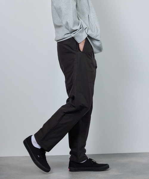 NAVY(ネイビー)の「NAVY 中綿キルトシャットパンツ【防風 撥水加工 ストレッチ】(その他パンツ・メンズ・グレー/ブラック・XL/L/M)」の4枚目の写真