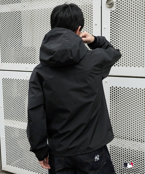 セール】Perushu × MLB コラボダブルジップシェルフードブルゾン