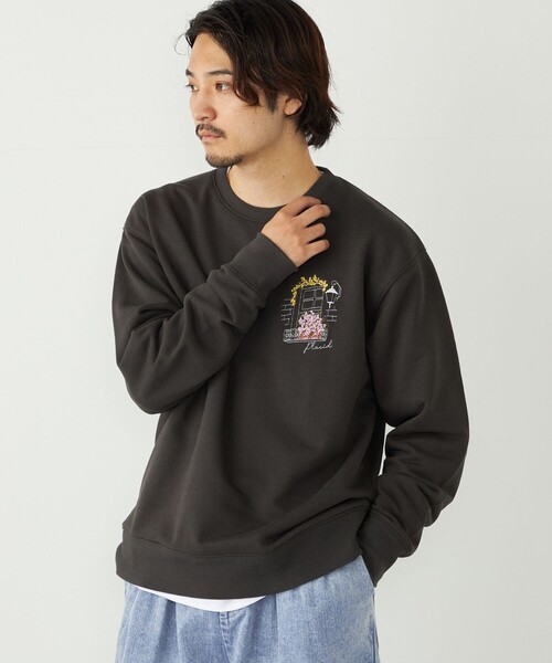 SHIPS Colors(シップス カラーズ)の「SHIPS Colors:エンブロイダリー スウェット◇(スウェット・メンズ・ダークグレー/ライトホワイト/ライトグレー/ブルー/ベージュ/ホワイト/チャコールグレー・MEDIUM/LARGE/X-LARGE)」の19枚目の写真