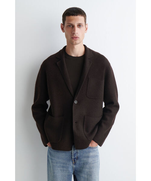 ボイルドメリノウールブレザー（テーラードジャケット）｜COS（コス