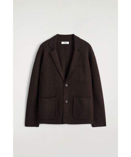 ボイルドメリノウールブレザー（テーラードジャケット）｜COS（コス