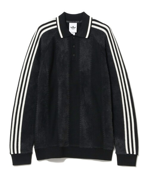 adidas(アディダス)の「adidas / Premium Knit Jersey(ニット/セーター・メンズ・オフホワイト/ブラック・M/XL/L)」の8枚目の写真