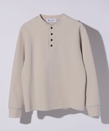 City Ambient Products | City Ambient Products: ダブルフェイス カノコ ヘンリーネック カットソー(Tシャツ/カットソー)