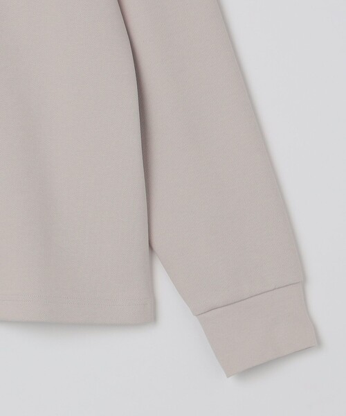 City Ambient Products(シティアンビエントプロダクツ)の「City Ambient Products: ダブルフェイス カノコ ヘンリーネック カットソー(Tシャツ/カットソー・メンズ・ブラック/ライトグレー/コバルトブルー・SMALL/LARGE/MEDIUM)」の5枚目の写真