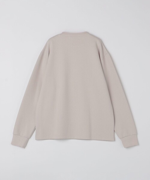 City Ambient Products(シティアンビエントプロダクツ)の「City Ambient Products: ダブルフェイス カノコ ヘンリーネック カットソー(Tシャツ/カットソー・メンズ・ブラック/ライトグレー/コバルトブルー・SMALL/LARGE/MEDIUM)」の15枚目の写真