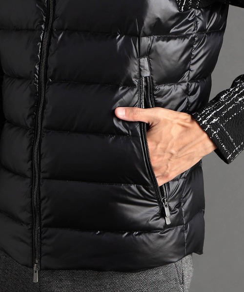 ex/tra】Olmetex プレミアムシャイニーダウンベスト（ダウンベスト