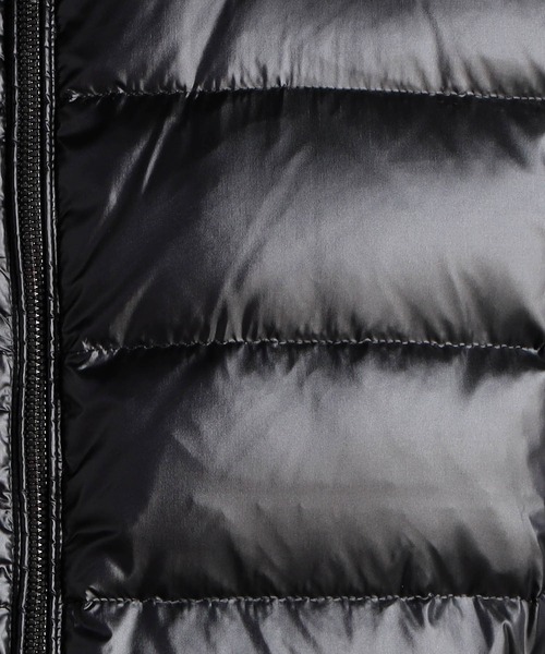 MONSIEUR NICOLE（ムッシュニコル）の「【ex/tra】Olmetex プレミアムシャイニーダウンベスト（ダウンベスト・メンズ・ブラック/ブルーグレー・MEDIUM/LARGE）」の13枚目の写真