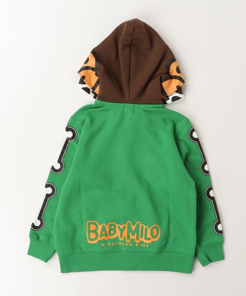 A BATHING APE（アベイシングエイプ）の「BABY MILO SKULL ZIP DOUBLE