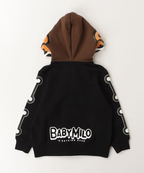 A BATHING APE（アベイシングエイプ）の「BABY MILO SKULL ZIP DOUBLE
