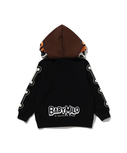 A BATHING APE（アベイシングエイプ）の「BABY MILO SKULL ZIP DOUBLE