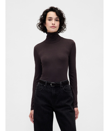 GAP（ギャップ）の「フェザーウェイト タートルネックカットソー（Tシャツ/カットソー・レディース）」