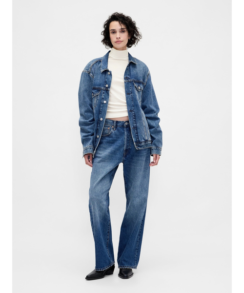 GAP(ギャップ)の「フェザーウェイト タートルネックカットソー(Tシャツ/カットソー・レディース・ブラウン/ブラック/オフホワイト/ライトブラウン・XS/S/M/L/XL/XXS)」の8枚目の写真