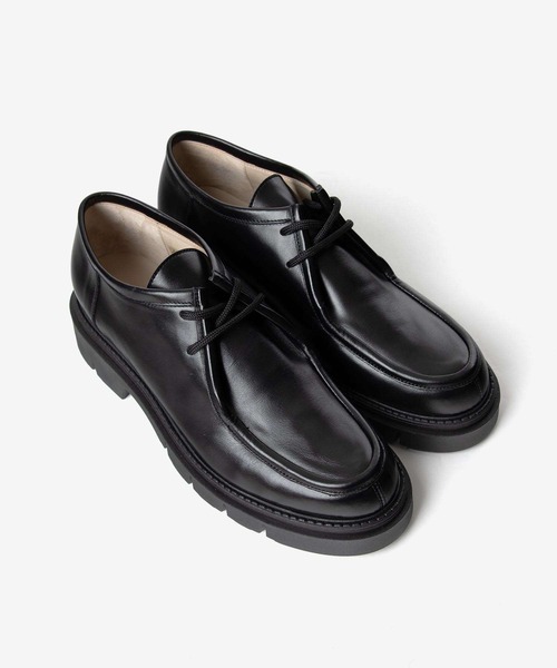CORSO ROMA，9（コルソローマ）の「CORSO ROMA 9 OLGA 381 Tyrolean shoes コルソローマ オルガ チロリアン シューズ モカシン（モカシン/デッキシューズ・レディース・ブラック・37/39/38/36）」の5枚目の写真