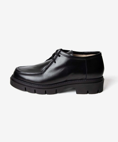 CORSO ROMA，9（コルソローマ）の「CORSO ROMA 9 OLGA 381 Tyrolean shoes コルソローマ オルガ チロリアン シューズ モカシン（モカシン/デッキシューズ・レディース・ブラック・37/39/38/36）」の6枚目の写真