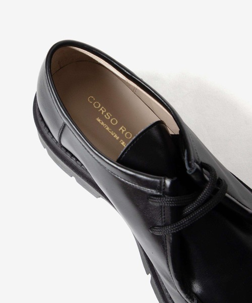 CORSO ROMA，9（コルソローマ）の「CORSO ROMA 9 OLGA 381 Tyrolean shoes コルソローマ オルガ チロリアン シューズ モカシン（モカシン/デッキシューズ・レディース・ブラック・37/39/38/36）」の11枚目の写真