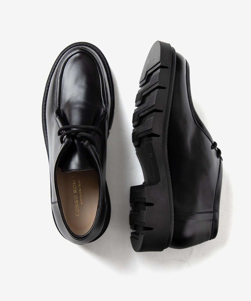 CORSO ROMA，9（コルソローマ）の「CORSO ROMA 9 OLGA 381 Tyrolean shoes コルソローマ オルガ チロリアン シューズ モカシン（モカシン/デッキシューズ・レディース・ブラック・37/39/38/36）」の12枚目の写真