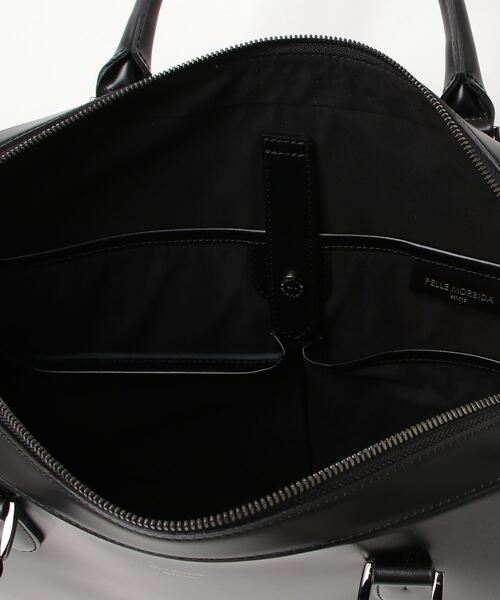 PELLE MORBIDA(ペッレモルビダ)の「Capitano(キャピターノ) CA401-ブリーフバッグ(1室タイプ)(ショルダーバッグ・メンズ・ブラック・FREE)」の15枚目の写真