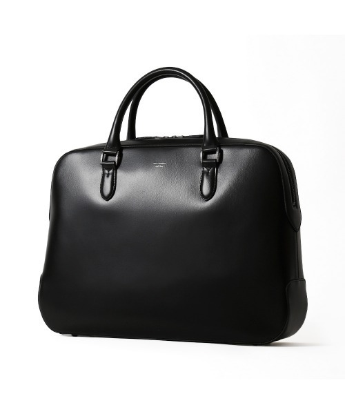PELLE MORBIDA(ペッレモルビダ)の「Capitano(キャピターノ) CA401-ブリーフバッグ(1室タイプ)(ショルダーバッグ・メンズ・ブラック・FREE)」の2枚目の写真