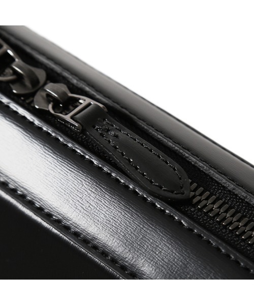 PELLE MORBIDA(ペッレモルビダ)の「Capitano(キャピターノ) CA401-ブリーフバッグ(1室タイプ)(ショルダーバッグ・メンズ・ブラック・FREE)」の8枚目の写真