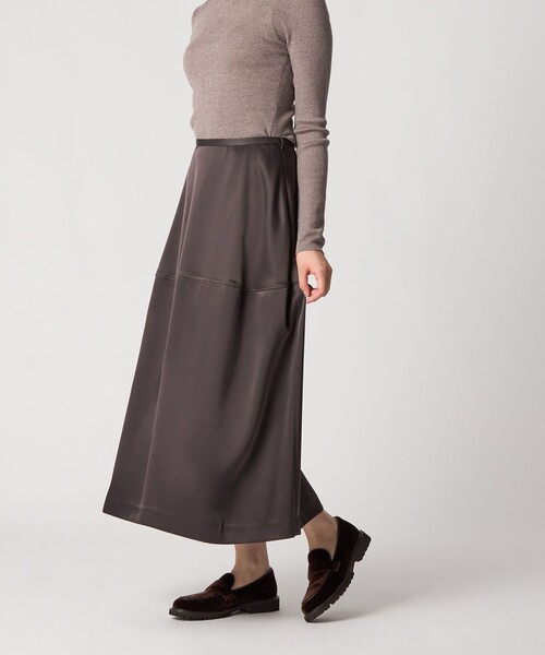 ODETTE E ODILE（オデットエオディール）の「ベルベットタンクローファー フラット30↑（ローファー・レディース・ブラック/ダークブラウン・25cm/24.5cm/24cm/23.5cm/23cm/22.5cm/22cm）」の6枚目の写真