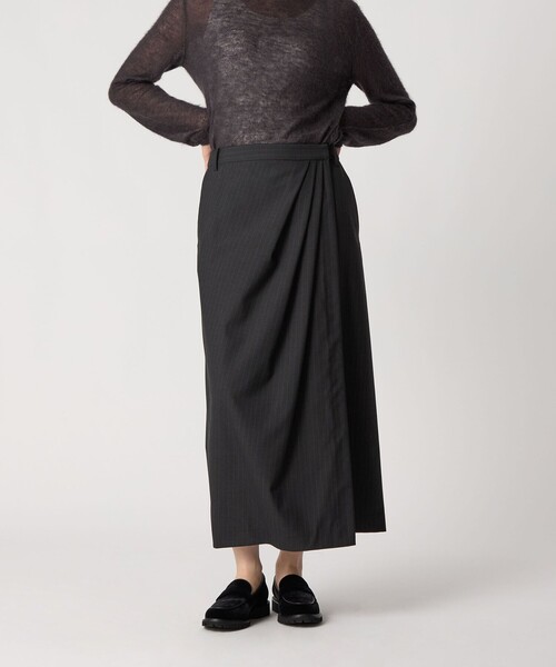 ODETTE E ODILE（オデットエオディール）の「ベルベットタンクローファー フラット30↑（ローファー・レディース・ブラック/ダークブラウン・25cm/24.5cm/24cm/23.5cm/23cm/22.5cm/22cm）」の10枚目の写真