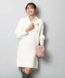 JUSGLITTY ジャスグリッティ　ワンピース SSサイズ　人気 ジャスグリッティー JUSGLITTY ドッキングジャンスカワンピース