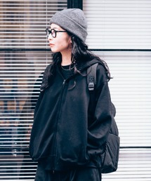 kuros'（クロス）の「【kuros’オリジナル】kuros’裏毛ダブルジップパーカー（パーカー）」