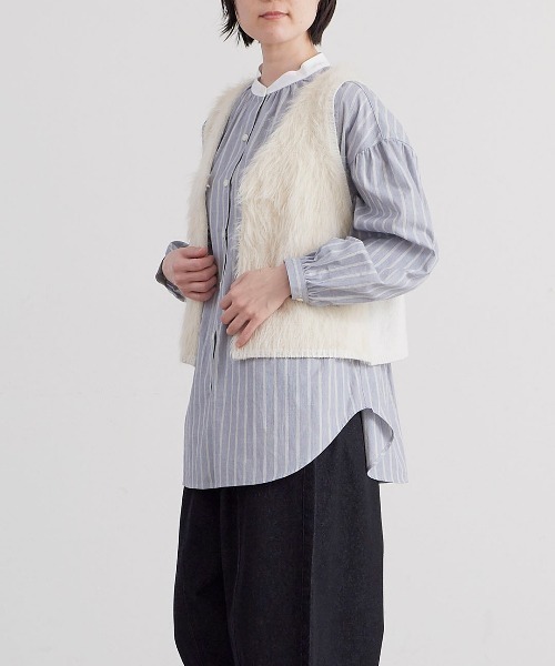 LL ビビレディースストレッチメッシュパンプ半袖 グラント BiBi