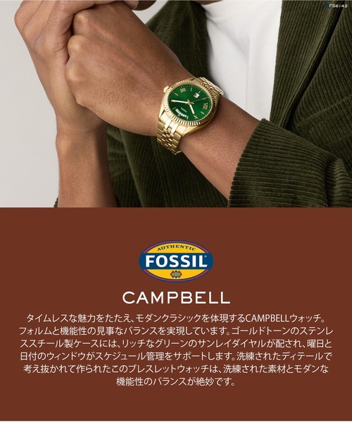 FOSSIL(フォッシル)の「フォッシル 腕時計 メンズ アナログ ステンレス FS6142(アナログ腕時計・メンズ・ゴールド・FREE)」の11枚目の写真