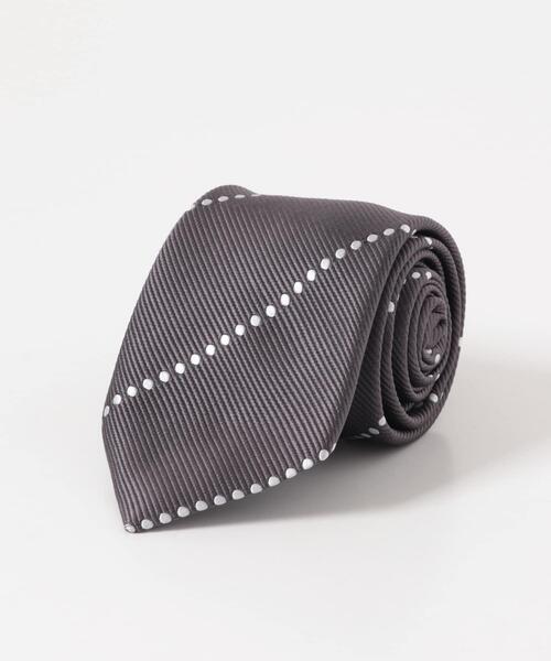 URBAN RESEARCH DOORS（アーバンリサーチドアーズ）の「LIFE STYLE TAILOR　25AW国内タイドットST1（ネクタイ・メンズ・ブラウン/ネイビー/グレー・-）」の6枚目の写真