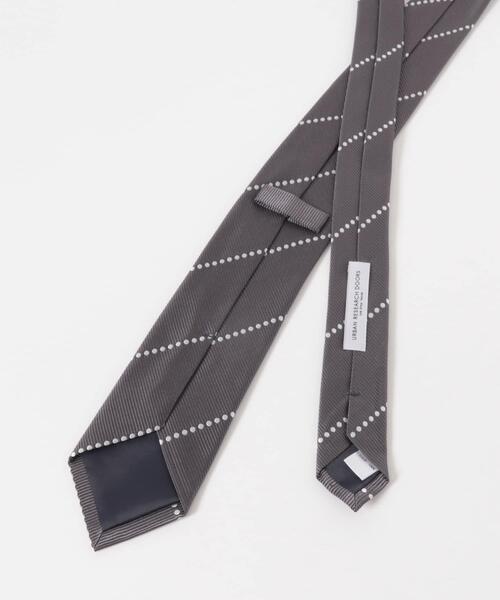 URBAN RESEARCH DOORS（アーバンリサーチドアーズ）の「LIFE STYLE TAILOR　25AW国内タイドットST1（ネクタイ・メンズ・ブラウン/ネイビー/グレー・-）」の7枚目の写真