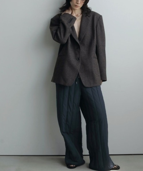 アンヌーク　ヘリンボーンウールジャケット36 お値引き中】anuke Herringbone Wool Jacket 36 ànuke online store