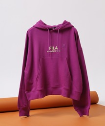 FILA フィラ プリント 長袖パーカー スウェット フーディ hoodie parka