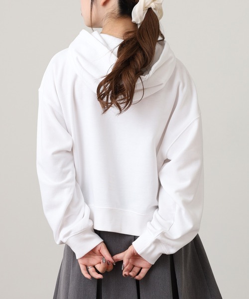 FILA(フィラ)の「FILA フィラ プリント 長袖パーカー スウェット フーディ hoodie parka(パーカー・レディース・ホワイト/ネイビー/パープル・XL/L/M)」の6枚目の写真