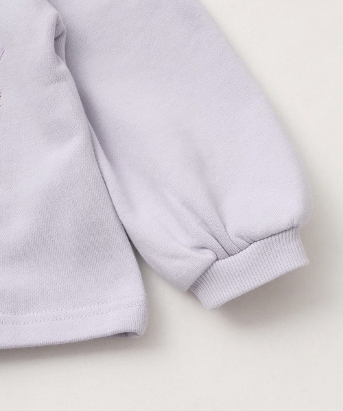 KP（ケーピー）の「キャンディ刺しゅう トレーナー 【吸湿発熱】（スウェット・キッズ・ラベンダー/ミント・80ｃｍ/90cm/100cm/120cm/130cm/140cm/110cm）」の10枚目の写真