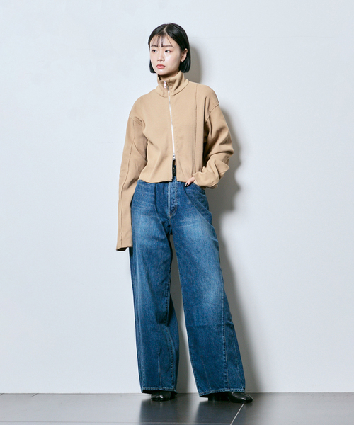 KURO(クロ)の「KURO STRUCTURE 964184:デニムパンツ(デニムパンツ・レディース・ブルー系その他・28/27/26)」の5枚目の写真