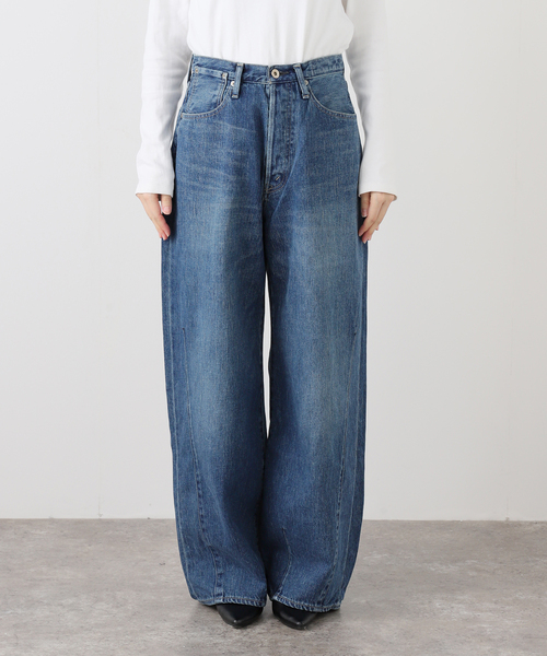 KURO(クロ)の「KURO STRUCTURE 964184:デニムパンツ(デニムパンツ・レディース・ブルー系その他・28/27/26)」の7枚目の写真