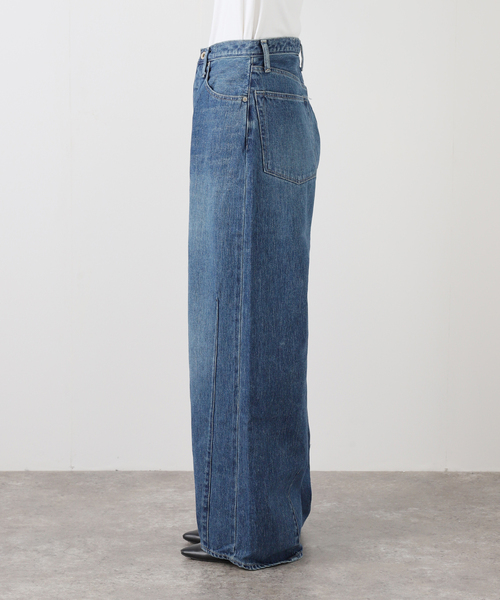 KURO(クロ)の「KURO STRUCTURE 964184:デニムパンツ(デニムパンツ・レディース・ブルー系その他・28/27/26)」の8枚目の写真