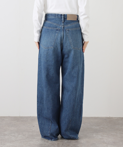 KURO(クロ)の「KURO STRUCTURE 964184:デニムパンツ(デニムパンツ・レディース・ブルー系その他・28/27/26)」の9枚目の写真